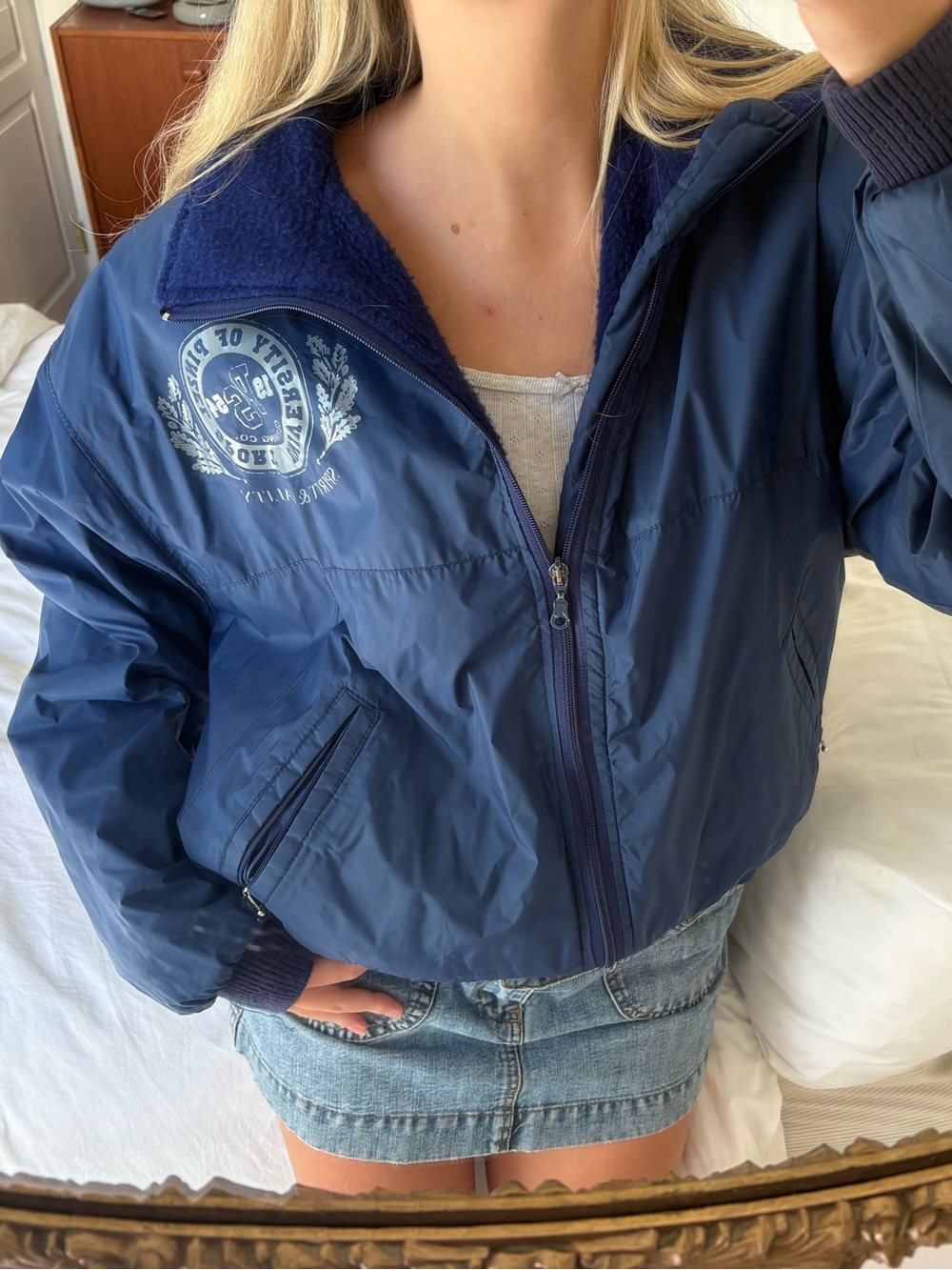 Vintage varsity Bomber Jacket